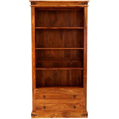 LAKSHMI Model 100x200x45 Sheesham Knihovna - Bookshelf LAKSHMI Model 100x200x45 Sheesham Knihovna - Bookshelf
