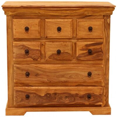 LAKSHMI Sheesham 90x90x45 Jali Komoda - Indický Koloniální Styl LAKSHMI Sheesham 90x90x45 Jali Komoda - Indický Koloniální Styl