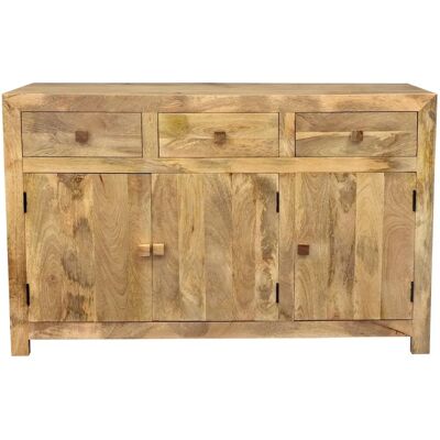 LAKSHMI Hina 160x90x45 Masivní Mango Komoda - Komoda LAKSHMI Hina 160x90x45 Masivní Mango Komoda - Komoda