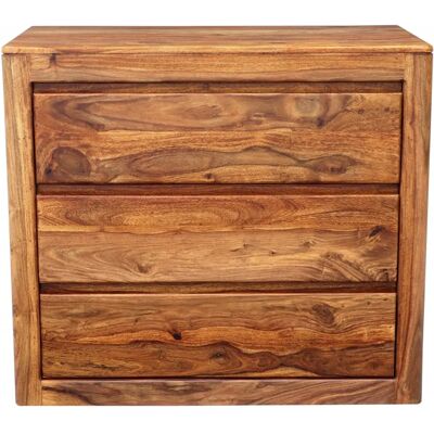 LAKSHMI Tina 90x80x45 Sheesham Komoda - Chest of Drawers LAKSHMI Tina 90x80x45 Sheesham Komoda - Chest of Drawers