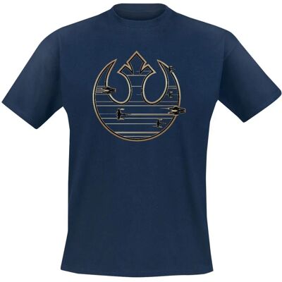 Star Wars Last Jedi Unisex T-Paita Laivastonsininen - 100% Puuvilla Star Wars Last Jedi Unisex T-Paita Laivastonsininen - 100% Puuvilla