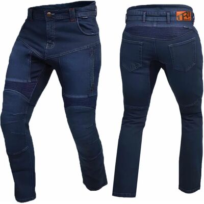 Jeans moto Trilobite Parado - Slim Fit - Bleu - Publicité Jeans moto Trilobite Parado - Slim Fit - Bleu - Publicité