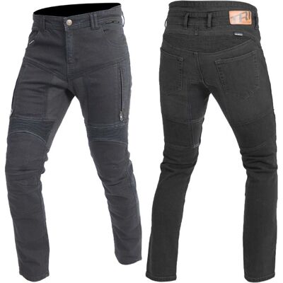 Jeans Trilobite Parado Monolayer Slim Fit Bleu - Vêtements moto - Publicité Jeans Trilobite Parado Monolayer Slim Fit Bleu - Vêtements moto - Publicité
