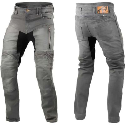 Trilobite Parado Doublelayer AAA Herren Jeans Hellgrau - Jeans Trilobite Parado Doublelayer AAA Herren Jeans Hellgrau - Jeans