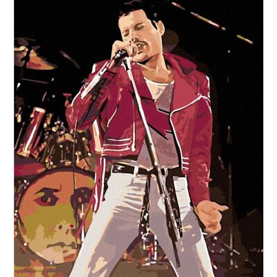 ZUTY Freddie na pódiu - Sada na malování - 40x50 cm - Nedefinovaná barva ZUTY Freddie na pódiu - Sada na malování - 40x50 cm - Nedefinovaná barva