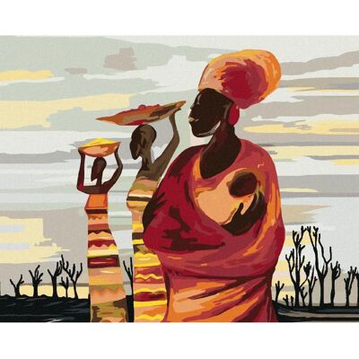 ZUTY Sada na malování Afriček - 80x100 cm - Sada na malování ZUTY Sada na malování Afriček - 80x100 cm - Sada na malování