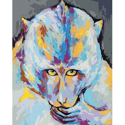ZUTY Přizpůsobený set malování podle čísel - 80x100cm - Vícebarevný - Nepovolené plátno - Typ malby ZUTY Přizpůsobený set malování podle čísel - 80x100cm - Vícebarevný - Nepovolené plátno - Typ malby
