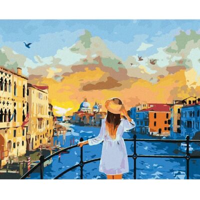 Sada Malování podle čísel ZUTY - 40x50 cm, Bez rámu Sada Malování podle čísel ZUTY - 40x50 cm, Bez rámu