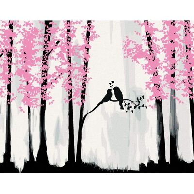 Sada na malování ZUTY - Čísla v lese - 40x50cm Sada na malování ZUTY - Čísla v lese - 40x50cm