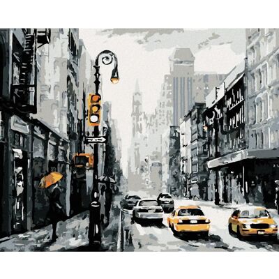 ZUTY Malba ulice New York - 80x100cm - Plátno ZUTY Malba ulice New York - 80x100cm - Plátno
