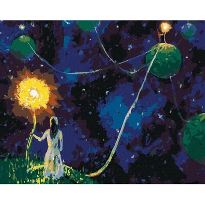 ZUTY Sada na malování - Kosmické spojení planet - Sada na malování ZUTY Sada na malování - Kosmické spojení planet - Sada na malování
