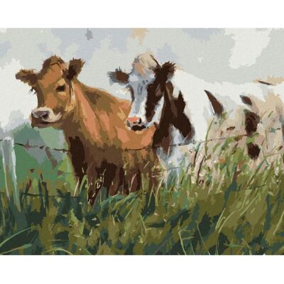 ZUTY Značka Model 40x50 cm - Sada Malířství - Barevné Umění ZUTY Značka Model 40x50 cm - Sada Malířství - Barevné Umění