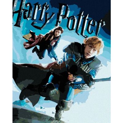 ZUTY Harry Potter Malování podle čísel - 40x50cm Sada ZUTY Harry Potter Malování podle čísel - 40x50cm Sada