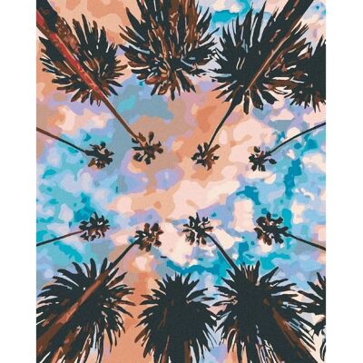 Zuty - NEBE NAD PALMAMI - 40x50 cm Zuty - NEBE NAD PALMAMI - 40x50 cm
