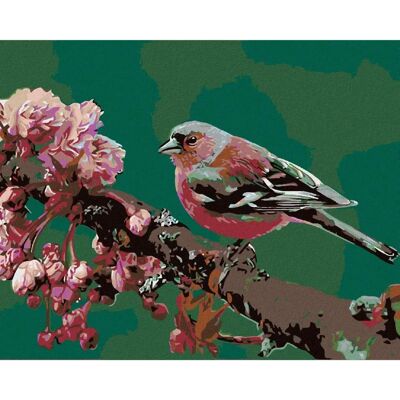 Zuty - KVETOUCÍ SAKURA A RŮŽOVÝ PTÁČEK - Diamond Painting Zuty - KVETOUCÍ SAKURA A RŮŽOVÝ PTÁČEK - Diamond Painting