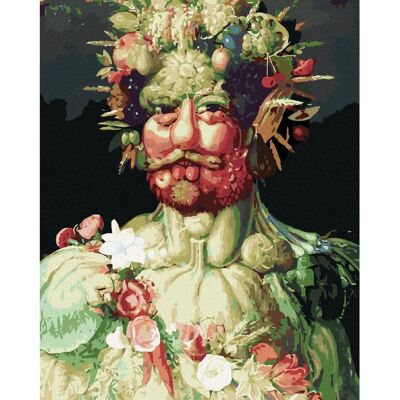 Zuty - RUDOLF II. JAKO VERTUMNUS (G. ARCIMBOLDO) - 40x50 - Diamantové malování Zuty - RUDOLF II. JAKO VERTUMNUS (G. ARCIMBOLDO) - 40x50 - Diamantové malování