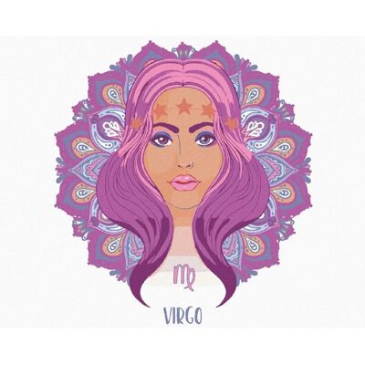 Zuty - ŽENA PANNA - 40x50 cm - bez rámu - Diamantové malování Zuty - ŽENA PANNA - 40x50 cm - bez rámu - Diamantové malování