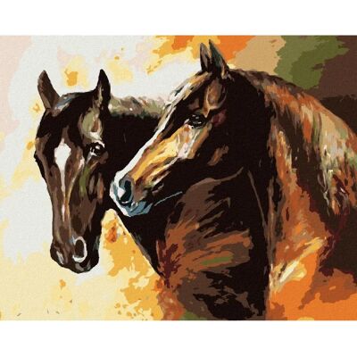 Zuty Diamantové malování - hnědá - 40x50 cm - plátno bez rámu - Diamond painting kit Zuty Diamantové malování - hnědá - 40x50 cm - plátno bez rámu - Diamond painting kit