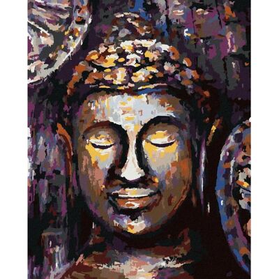 Zuty - BUDDHA V BARVÁCH - 40x50 cm Zuty - BUDDHA V BARVÁCH - 40x50 cm