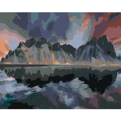 Zuty - HORA VESTRAHORN NA ISLANDU - Diamantové malování Zuty - HORA VESTRAHORN NA ISLANDU - Diamantové malování