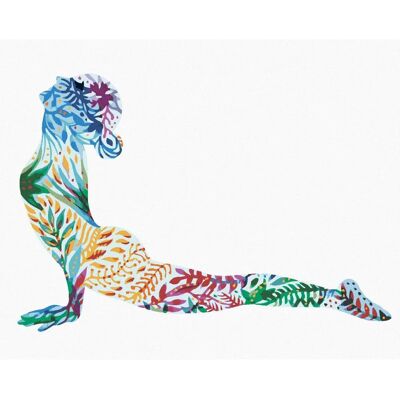 Zuty - JÓGA - 40x50 cm - Bez rámu - Diamond painting kit Zuty - JÓGA - 40x50 cm - Bez rámu - Diamond painting kit