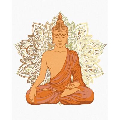 Zuty - BUDDHA A ORNAMENTY II - 40x50 cm Zuty - BUDDHA A ORNAMENTY II - 40x50 cm