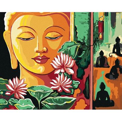 Zuty - ASIJSKÝ BUDDHA - 40x50 cm - Diamond painting kit Zuty - ASIJSKÝ BUDDHA - 40x50 cm - Diamond painting kit