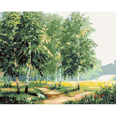 Zuty - BŘÍZY U CESTY II - 40x50 cm Zuty - BŘÍZY U CESTY II - 40x50 cm