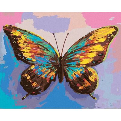 Zuty - Motýl - 40x50 cm - bez rámu - Diamond painting Zuty - Motýl - 40x50 cm - bez rámu - Diamond painting