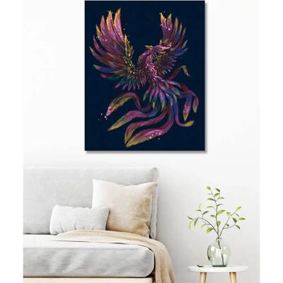 Zuty - BAREVNÝ FÉNIX - 40x50 cm - bez rámu - Diamond Painting Kit Zuty - BAREVNÝ FÉNIX - 40x50 cm - bez rámu - Diamond Painting Kit