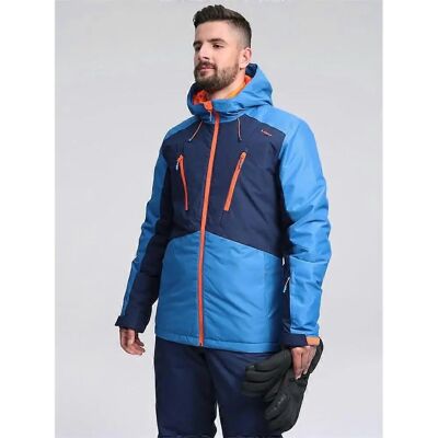 LOAP Model OLM2215L39E Niebieska Kurtka Narciarska - Kurtka LOAP Model OLM2215L39E Niebieska Kurtka Narciarska - Kurtka