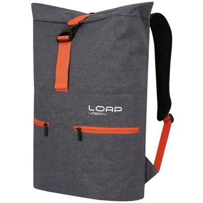 Rucsac urban LOAP SPOTT Gri/Portocaliu - Unisex Rucsac urban LOAP SPOTT Gri/Portocaliu - Unisex