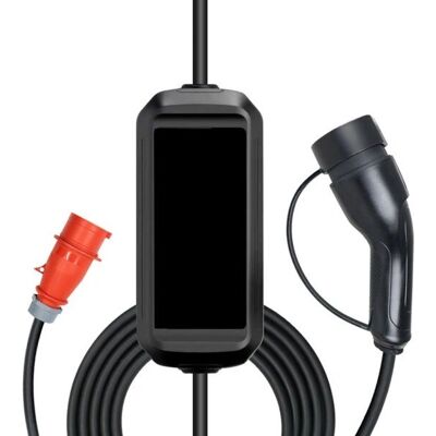 Stație de încărcare portabilă Omnyx - 11kW, Tip 2, Bluetooth, WiFi - 5m Stație de încărcare portabilă Omnyx - 11kW, Tip 2, Bluetooth, WiFi - 5m
