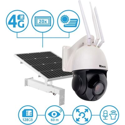 Secutek - SBS-NC67G-20X - Zoom ottico 20x - 4G LTE - Telecamera IP Secutek - SBS-NC67G-20X - Zoom ottico 20x - 4G LTE - Telecamera IP