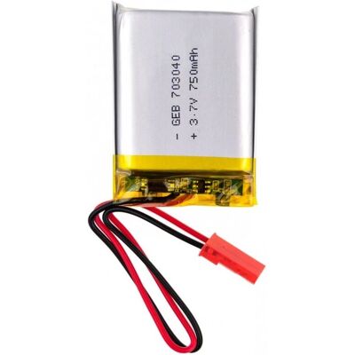 SPYpro 3.7V 750mAh - BEC - Batteria esterna agli ioni di litio SPYpro 3.7V 750mAh - BEC - Batteria esterna agli ioni di litio