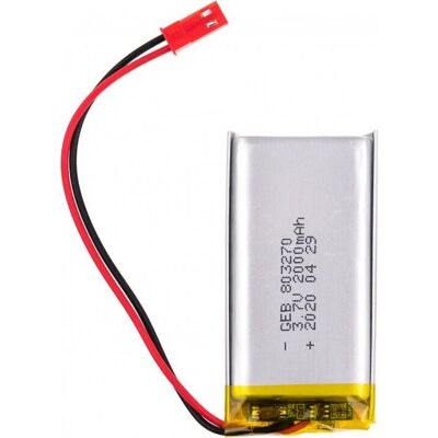 Baterie externă cu litiu SPYpro Secutek - 3,7V 2000mAh Baterie externă cu litiu SPYpro Secutek - 3,7V 2000mAh