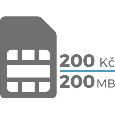 Cartela SIM Mobil.cz 200 CZK - 200 MB Date Cartela SIM Mobil.cz 200 CZK - 200 MB Date