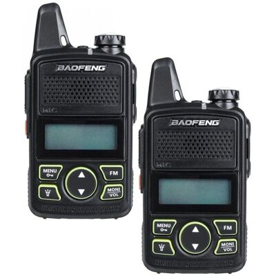Set radio UHF mini Baofeng BF-T1 - Baterie 12h, 400-470MHz Set radio UHF mini Baofeng BF-T1 - Baterie 12h, 400-470MHz
