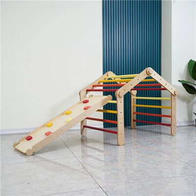 Tuktuk - Montessori - Lemn - Plier - Trusă de cățărare Tuktuk - Montessori - Lemn - Plier - Trusă de cățărare