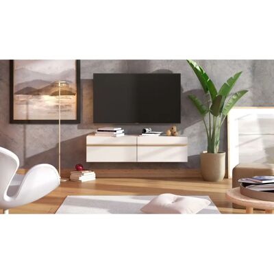 INOSIGN Arles Lowboard - TV-Schrank, 128cm, Wandmontage, Kaschmir INOSIGN Arles Lowboard - TV-Schrank, 128cm, Wandmontage, Kaschmir