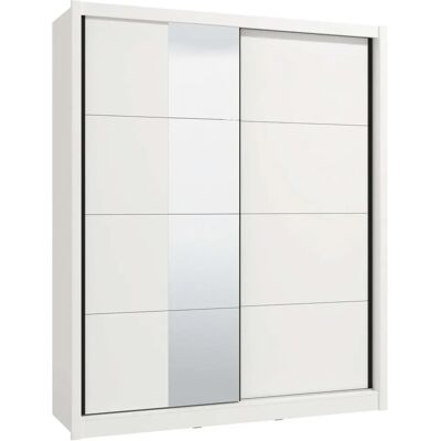 INOSIGN Albi Schrank - Weiß, 2-türig, Spiegel - Kleiderschrank INOSIGN Albi Schrank - Weiß, 2-türig, Spiegel - Kleiderschrank