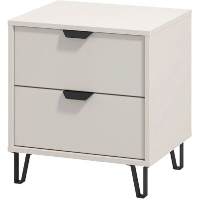 INOSIGN Lucca Nachttisch - Modern, 2 Schubladen, Kaschmir INOSIGN Lucca Nachttisch - Modern, 2 Schubladen, Kaschmir