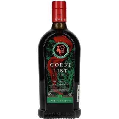 Gorki List 28% Vol. 1l Kruidenlikeur - Kruiden & Specerijen Gorki List 28% Vol. 1l Kruidenlikeur - Kruiden & Specerijen