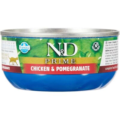 Farmina N&D Kat Prime Kylling og Granateple - 70g Farmina N&D Kat Prime Kylling og Granateple - 70g