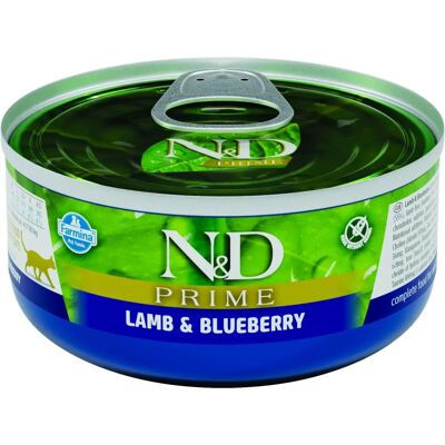 Farmina N&D Lamm & Blåbär Kattsmat - Komplett, Glutenfri 70g Farmina N&D Lamm & Blåbär Kattsmat - Komplett, Glutenfri 70g