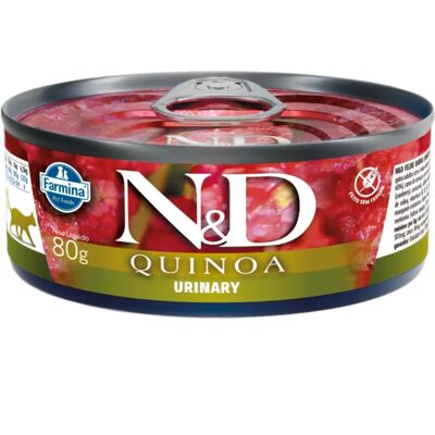 Farmina N&D And Quinoa Urinary Kattemat - 70 g Farmina N&D And Quinoa Urinary Kattemat - 70 g
