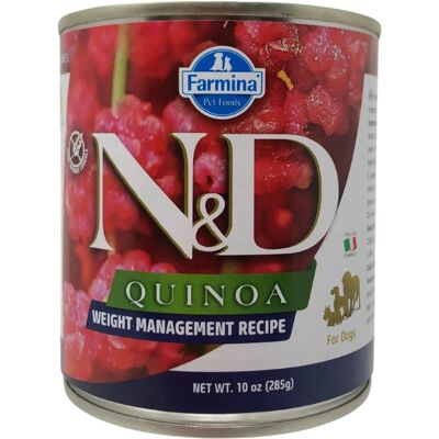 FARMINA Nd Nourriture Chien Quinoa Gestion du Poids - Publicité FARMINA Nd Nourriture Chien Quinoa Gestion du Poids - Publicité
