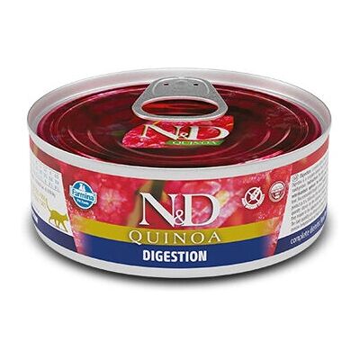 Farmina Pet Food N&D Quinoa 80g - Nourriture pour Chats - Favorise Digestion & Santé du Pancréas - Publicité Farmina Pet Food N&D Quinoa 80g - Nourriture pour Chats - Favorise Digestion & Santé du Pancréas - Publicité