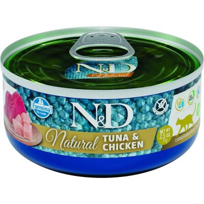 Farmina N&D Gatto Naturale - Tonno & Pollo - Alimento per gatti Farmina N&D Gatto Naturale - Tonno & Pollo - Alimento per gatti
