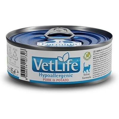 Farmina Vet Life Hipoallergeeninen Sianliha & Peruna - Märkä kissanruoka - 85 g Farmina Vet Life Hipoallergeeninen Sianliha & Peruna - Märkä kissanruoka - 85 g